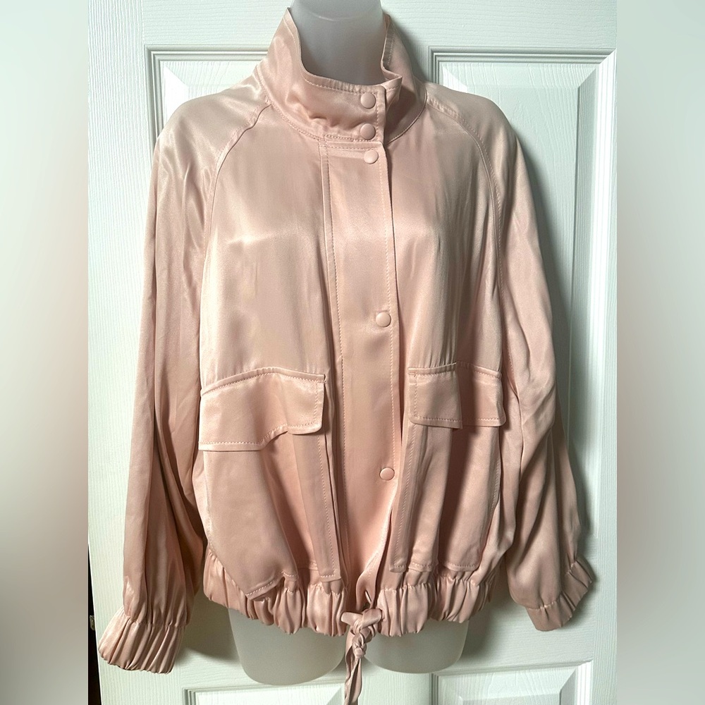 New with tags beautiful silk jacket